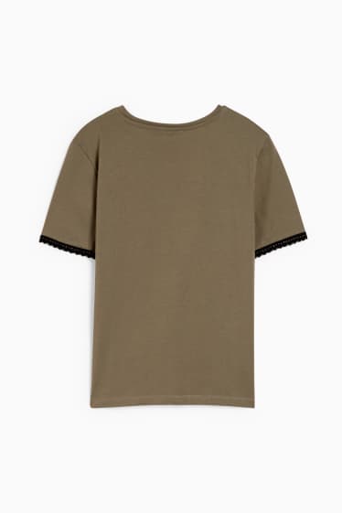 Femmes - T-shirt - kaki