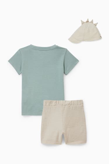 Miminka - Outfit pro miminka - 3dílný - mátově zelená