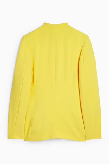 Women - Blazer - slim fit - yellow