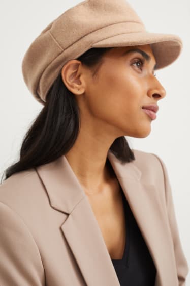 Damen - Cap - beige