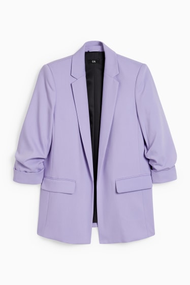 Damen - Blazer - Relaxed Fit - hellviolett