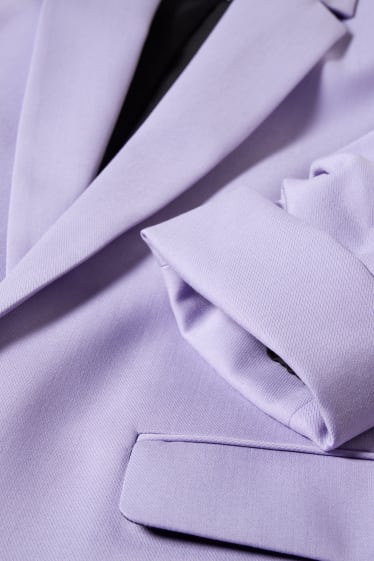 Damen - Blazer - Relaxed Fit - hellviolett