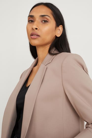Damen - Blazer - Relaxed Fit - beige