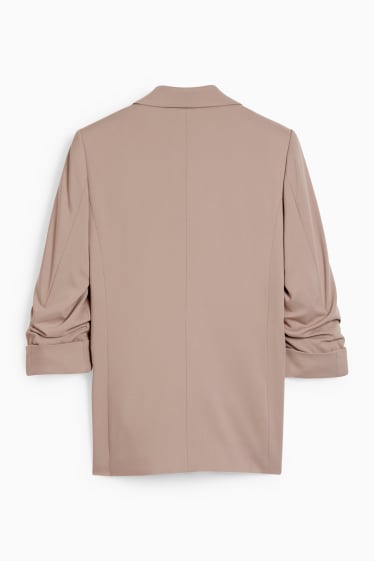 Damen - Blazer - Relaxed Fit - beige