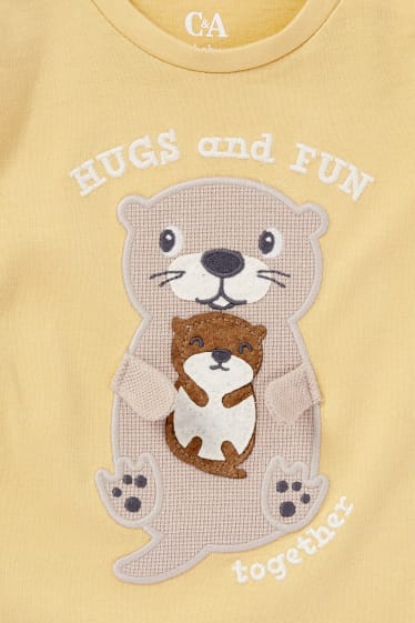 Baby Jungen - Baby-Langarmshirt - gelb