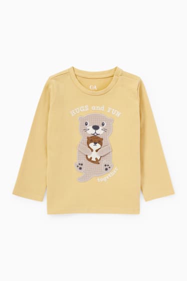 Baby Jungen - Baby-Langarmshirt - gelb
