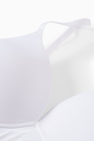 Femei - Sutien fără armătură - vătuit - LYCRA® - alb