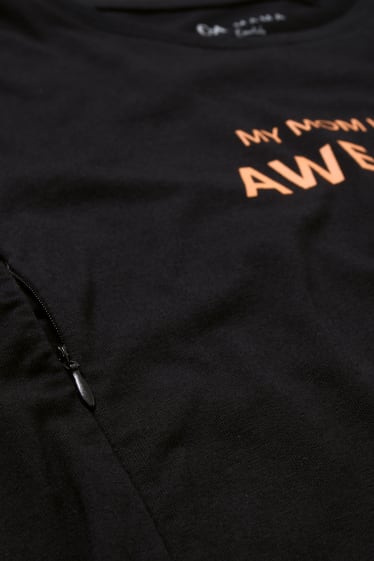 Damen - Still-T-Shirt - schwarz
