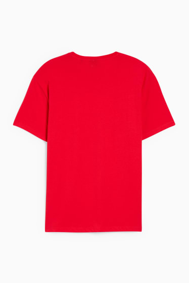 Home - Samarreta de màniga curta - vermell