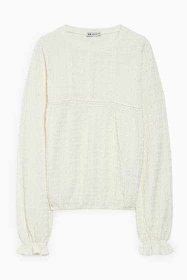 Bambine - Blusa - bianco crema