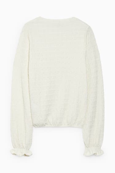 Bambine - Blusa - bianco crema
