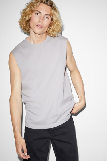 Men - Vest top - gray