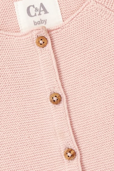 Bébés filles - Gilet en maille pour bébé - rose
