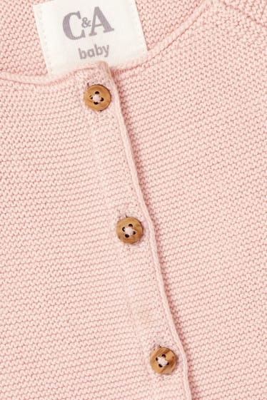 Neonati - Cardigan per neonate - rosa