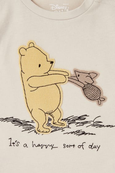 Baby Jungen - Winnie Puuh - Baby-Langarmshirt - beige