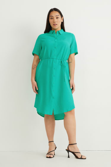 Dona - Vestit camiser - verd clar