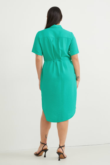 Dona - Vestit camiser - verd clar