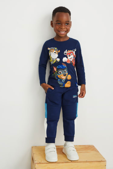 Enfants - Pantalon de jogging - bleu foncé