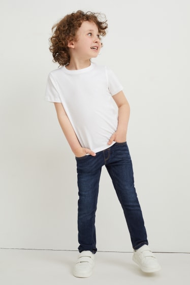 Enfants garçons - Jean slim - jog denim - LYCRA® - jean bleu foncé