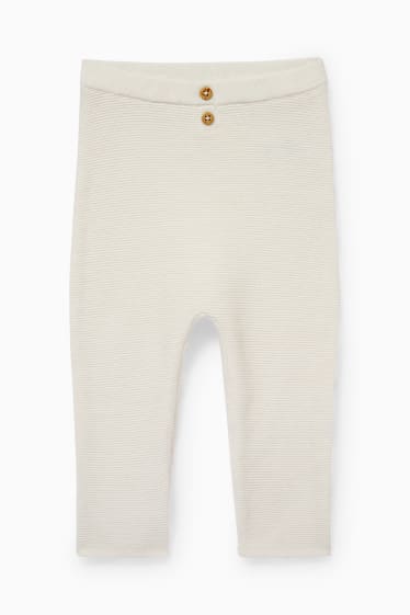 Neonate - Completo per neonati - 2 pezzi - bianco crema