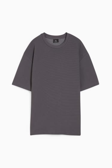 Hommes - T-shirt - gris foncé