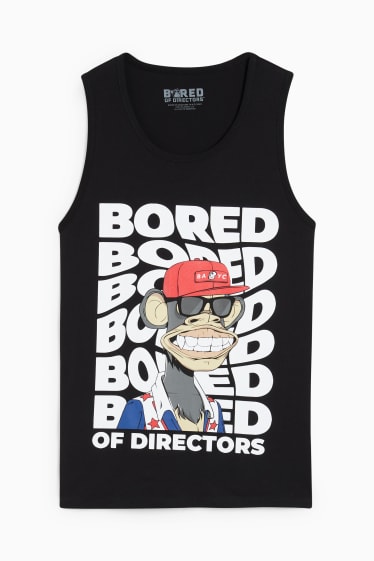 Hommes - Débardeur - BORED APE - noir
