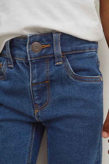 Kinderen: jongens - Set van 3 - skinny jeans - jeansblauw