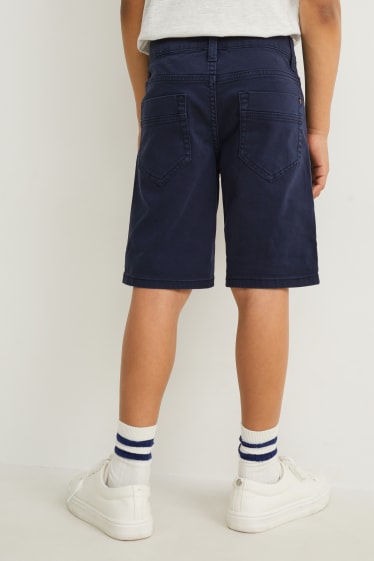 Nen/a - Pantalons curts - blau fosc