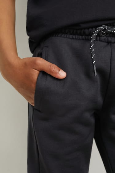 Copii - Pantaloni de trening - negru