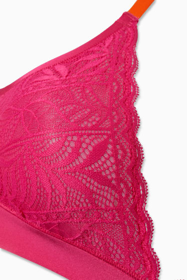 Damen - Multiway-Bralette - dunkelrosa