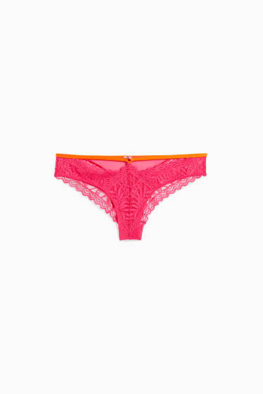 Femmes - Culotte - rose foncé
