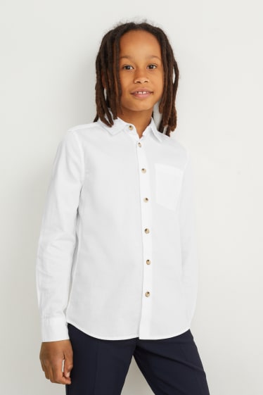 Enfants garçons - Chemise - blanc
