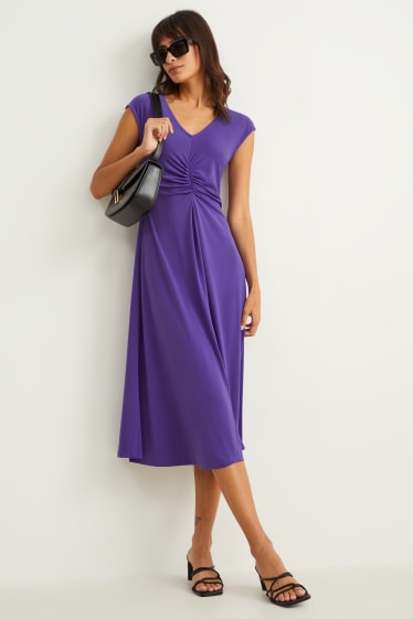 Mujer - Vestido fit & flare - violeta