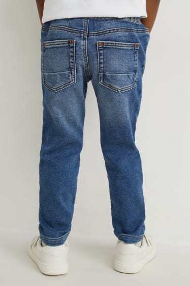 Dětské - Slim jeans - jog denim - LYCRA® - džíny - světle modré