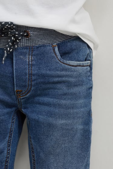 Dětské - Slim jeans - jog denim - LYCRA® - džíny - světle modré