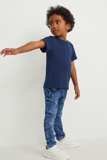 Copii - Super skinny jeans - jog denim - denim-albastru