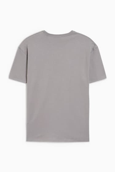 Uomo - T-shirt - grigio melange