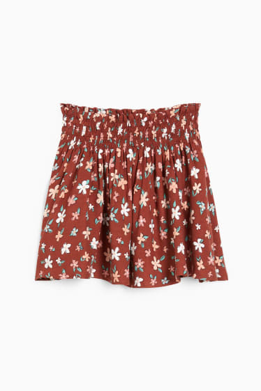 Nena - Faldilla - de flors - marró