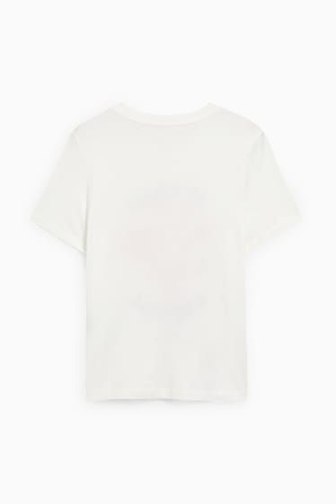 Donna - T-shirt - bianco crema