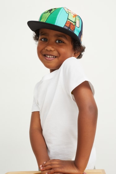Nen - Minecraft - gorra de beisbol - negre