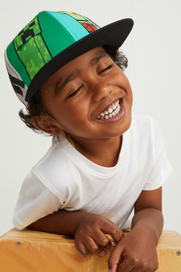 Nen - Minecraft - gorra de beisbol - negre