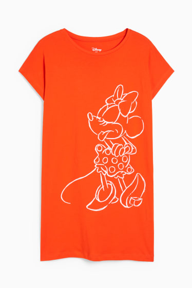 Donna - Camicia da notte - Minnie - arancione
