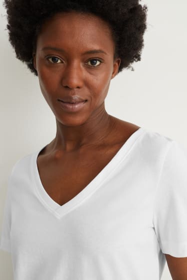 Femmes - T-shirt basique - blanc