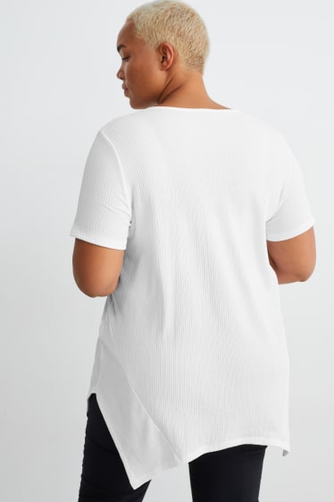 Damen - T-Shirt - weiß