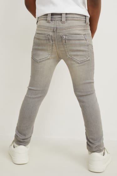 Children - Skinny jeans - jog denim - LYCRA® - denim-light gray