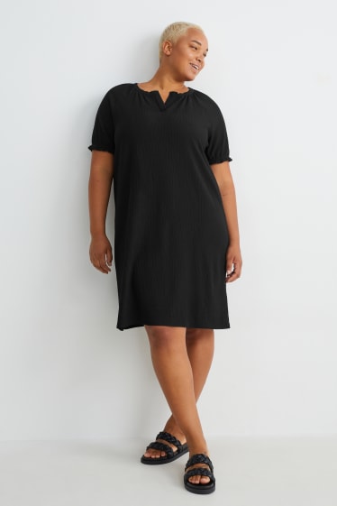 Femmes - Robe évasée - noir
