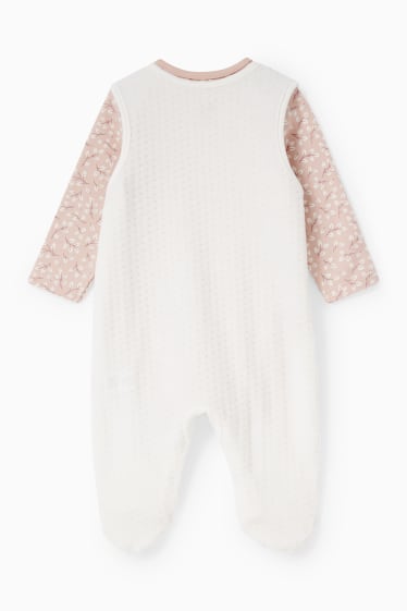 Baby Girls - Romper set - 2 piece - pale pink