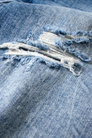 Hommes - Short en jean - jean bleu clair
