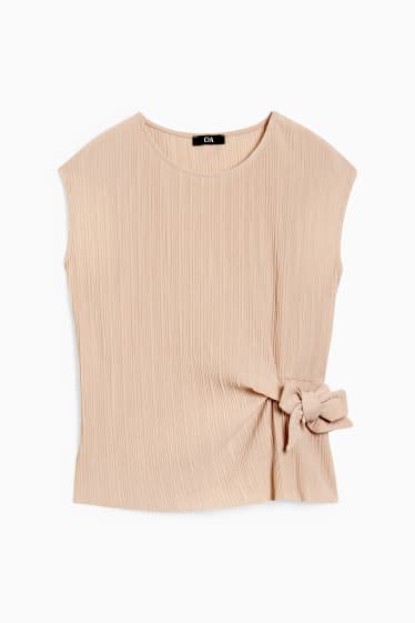 Femmes - Haut - beige clair