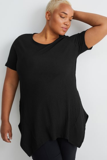 Femmes - T-shirt - noir